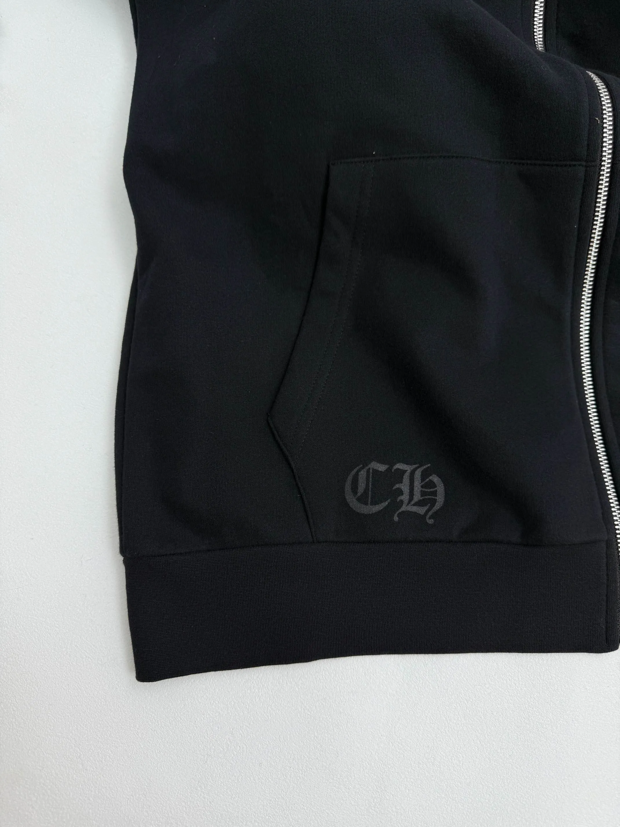P500 Chrome Hearts Chrome Hearts Sanskrit Printed Zipper Sweatshirt S/M/L/XL